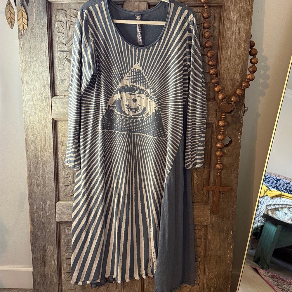 🧡 RESERVED FOR S. 🧡 Magnolia Pearl Rays for Daze Dylan Tee Dress Ozzy One Size - Picture 6 of 12